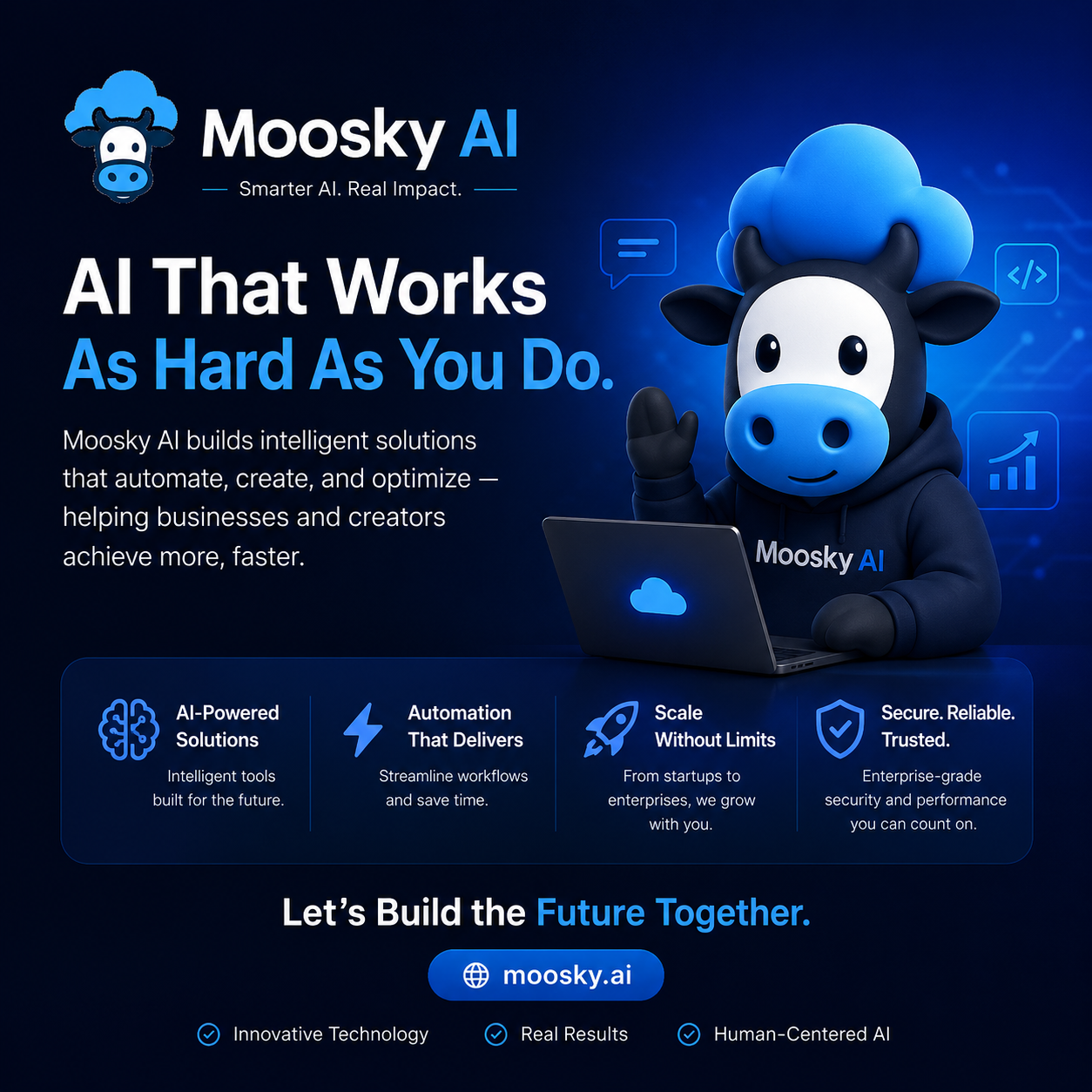 Moosky AI creative preview